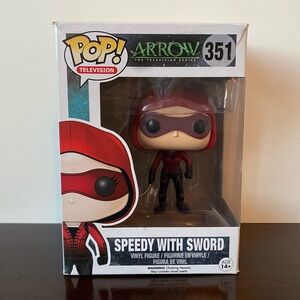 Funko Pop! Arrow: The Television Series Speedy with Sword #351 Vinyl Figure